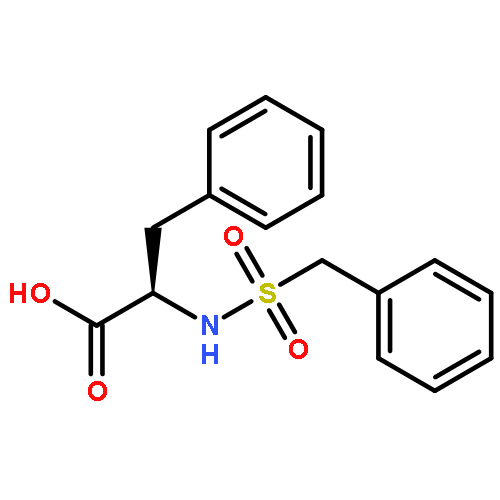 D-Phenylalanine, N-[(phenylmethyl)sulfonyl]-