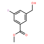 Benzoic acid, 3-(hydroxymethyl)-5-iodo-, methyl ester