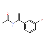 Acetamide, N-[1-(3-bromophenyl)ethenyl]-