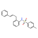 Benzenesulfonamide, 4-methyl-N-[2-(3-phenyl-2-propenyl)phenyl]-