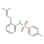 Benzenesulfonamide, 4-methyl-N-[2-(3-methyl-2-butenyl)phenyl]-