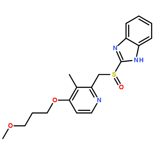 1H-Benzimidazole,2-[(S)-[[4-(3-methoxypropoxy)-3-methyl-2-pyridinyl]methyl]sulfinyl]-