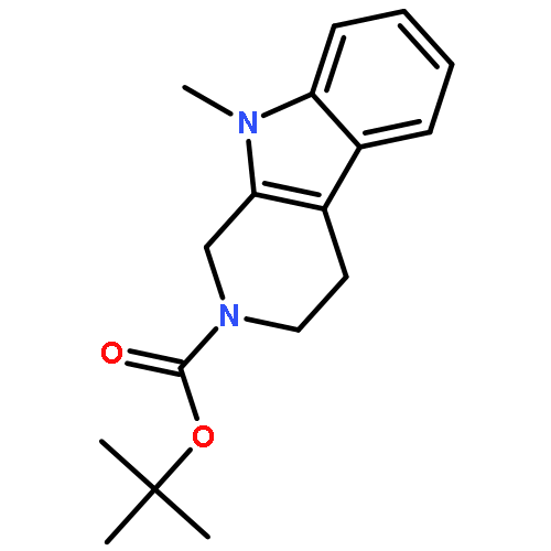 tert-Butyl 9-methyl-3,4-dihydro-1H-pyrido[3,4-b]indole-2(9H)-carboxylate