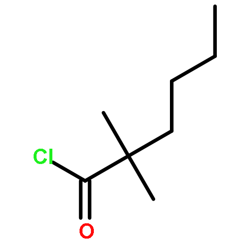 Hexanoyl chloride, 2,2-dimethyl-