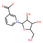 Pyridinium,3-carboxy-1-b-D-ribofuranosyl-,inner salt