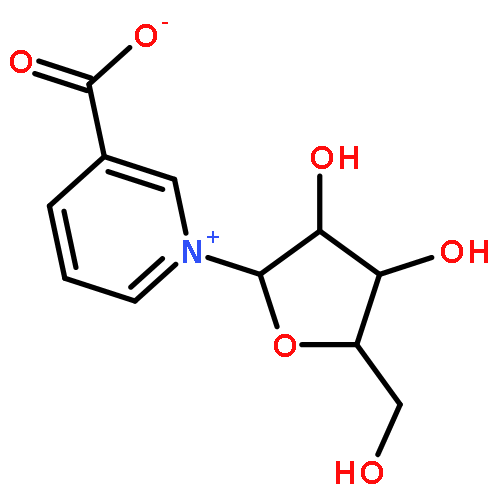 Pyridinium,3-carboxy-1-b-D-ribofuranosyl-,inner salt