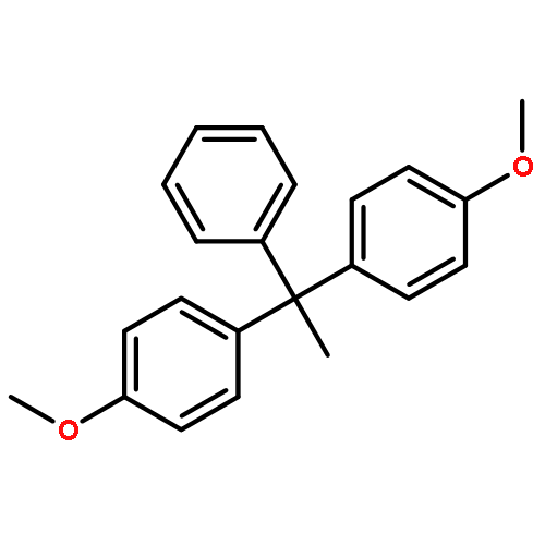 1-methoxy-4-[1-(4-methoxyphenyl)-1-phenylethyl]benzene