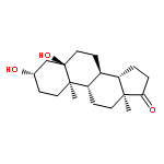 Androstan-17-one, 3,5-dihydroxy-, (3b,5a)-