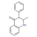 4(1H)-Quinazolinone, 2,3-dihydro-2-methyl-3-phenyl-