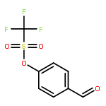 Methanesulfonic acid, trifluoro-, 4-formylphenyl ester