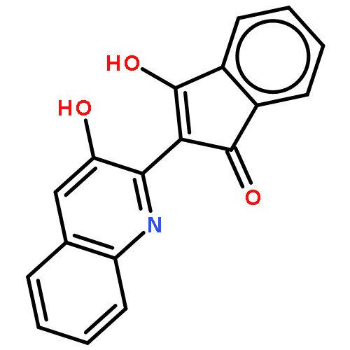 3-hydroxy-2-(3-hydroxy-2-quinolyl)-1H-inden-1-one