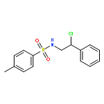 Benzenesulfonamide, N-(2-chloro-2-phenylethyl)-4-methyl-