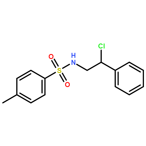 Benzenesulfonamide, N-(2-chloro-2-phenylethyl)-4-methyl-