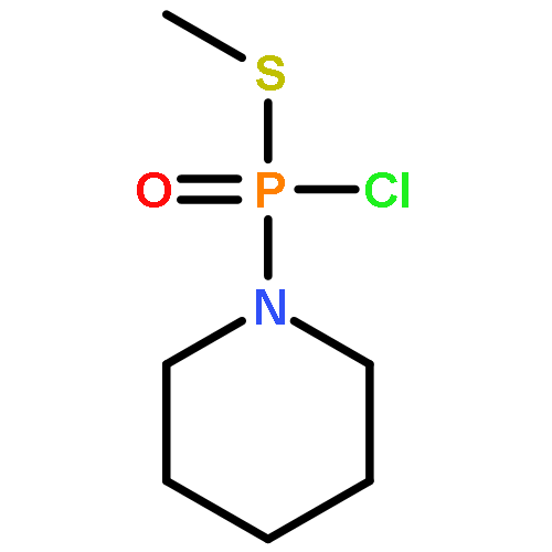 Phosphonochloridothioic acid, 1-piperidinyl-, S-methyl ester