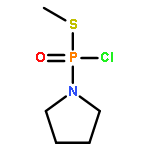 Phosphonochloridothioic acid, 1-pyrrolidinyl-, S-methyl ester