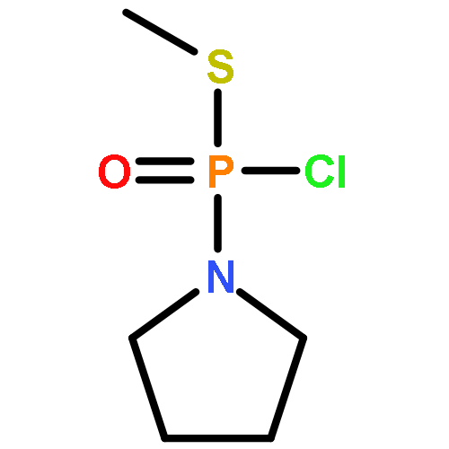 Phosphonochloridothioic acid, 1-pyrrolidinyl-, S-methyl ester