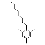 Benzene, 1,3,5-trimethyl-2-octyl-