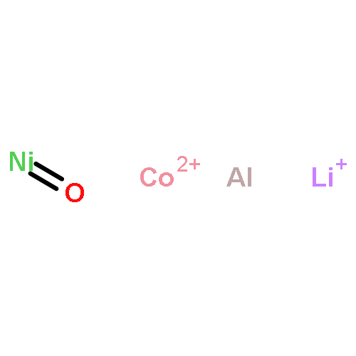 Aluminum cobalt lithium nickel oxide