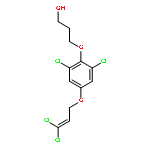 1-Propanol,3-[2,6-dichloro-4-[(3,3-dichloro-2-propen-1-yl)oxy]phenoxy]-