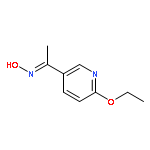 Ethanone, 1-(6-ethoxy-3-pyridinyl)-, oxime