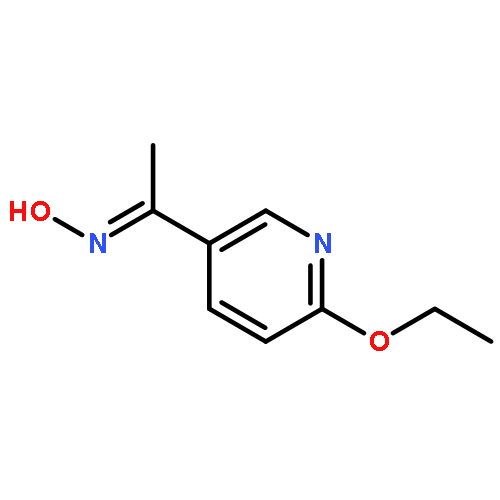 Ethanone, 1-(6-ethoxy-3-pyridinyl)-, oxime