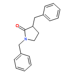 2-Pyrrolidinone, 1,3-bis(phenylmethyl)-