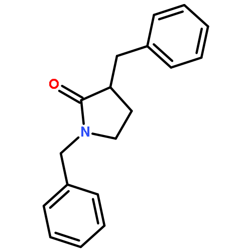 2-Pyrrolidinone, 1,3-bis(phenylmethyl)-