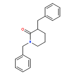 2-Piperidinone, 1,3-bis(phenylmethyl)-