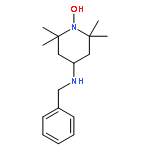 1-Piperidinyloxy, 2,2,6,6-tetramethyl-4-[(phenylmethyl)amino]-