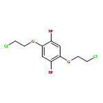 1,4-Bis(2-chloroethoxy)-2,5-dibromobenzene