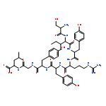 L-Leucine, L-seryl-L-isoleucyl-L-tyrosyl-L-arginyl-L-tyrosyl-L-tyrosylglycyl-