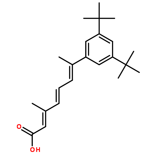 2,4,6-Octatrienoicacid, 7-[3,5-bis(1,1-dimethylethyl)phenyl]-3-methyl-, (2E,4E,6E)-