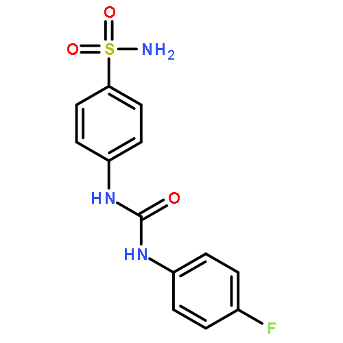 Benzenesulfonamide, 4-[[[(4-fluorophenyl)amino]carbonyl]amino]-