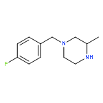 1-[(4-fluorophenyl)methyl]-3-methyl-Piperazine