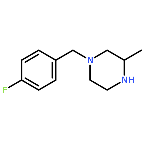 1-[(4-fluorophenyl)methyl]-3-methyl-Piperazine