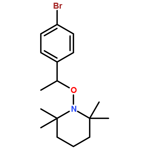 Piperidine, 1-[1-(4-bromophenyl)ethoxy]-2,2,6,6-tetramethyl-