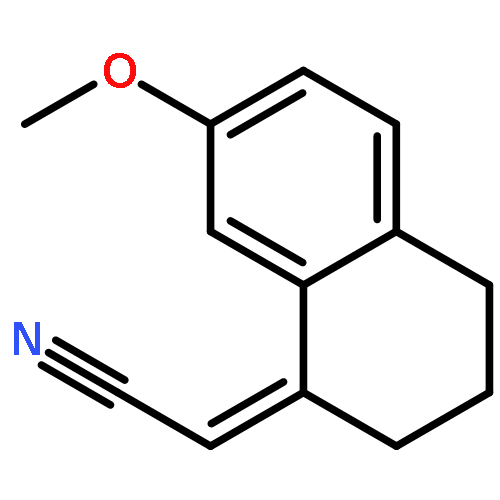 Acetonitrile, (3,4-dihydro-7-methoxy-1(2H)-naphthalenylidene)-, (E)-