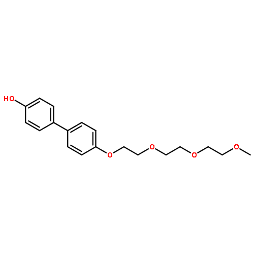 [1,1'-Biphenyl]-4-ol, 4'-[2-[2-(2-methoxyethoxy)ethoxy]ethoxy]-