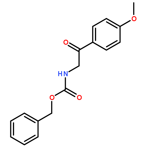 Carbamic acid, [2-(4-methoxyphenyl)-2-oxoethyl]-, phenylmethyl ester