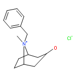 8-Azoniabicyclo[3.2.1]octane,3-hydroxy-8-methyl-8-(phenylmethyl)-, chloride, endo- (9CI)