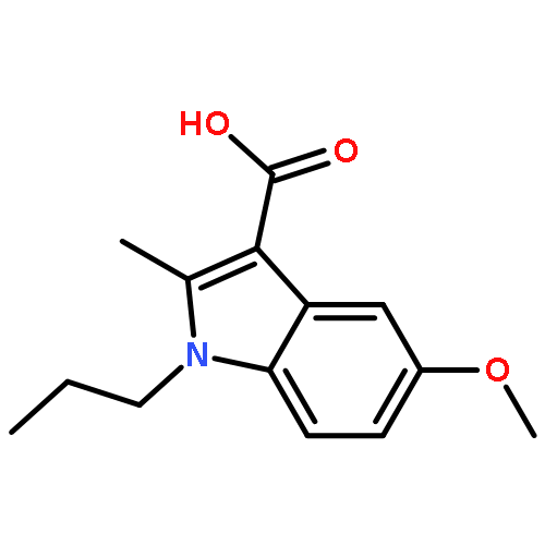 1H-Indole-3-carboxylicacid, 5-methoxy-2-methyl-1-propyl-