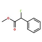 Benzeneacetic acid, a-fluoro-, methyl ester