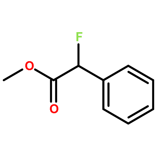 Benzeneacetic acid, a-fluoro-, methyl ester