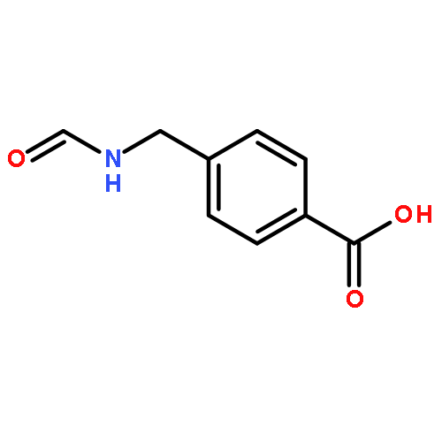 Benzoic acid, 4-[(formylamino)methyl]-