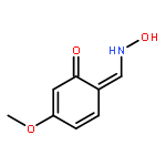 6-[(hydroxyamino)methylidene]-3-methoxycyclohexa-2,4-dien-1-one