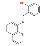 Phenol, 2-[(8-quinolinylimino)methyl]-