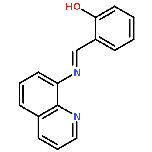 Phenol, 2-[(8-quinolinylimino)methyl]-