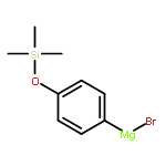 Magnesium, bromo[4-[(trimethylsilyl)oxy]phenyl]-