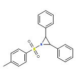 Aziridine, 1-[(4-methylphenyl)sulfonyl]-2,3-diphenyl-, trans-