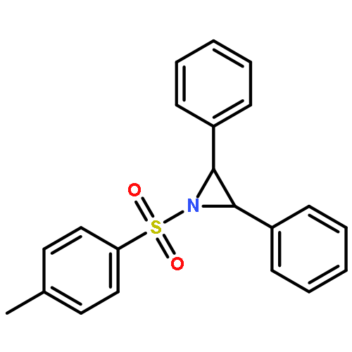 Aziridine, 1-[(4-methylphenyl)sulfonyl]-2,3-diphenyl-, trans-